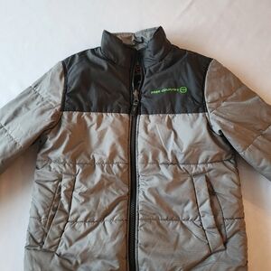 Free Country Kids Two-Tone Gray Size 8 Puffer Jacket